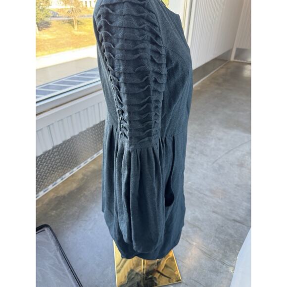 Deborah Lyons Wool Balloon Sleeve Jacket 6 - Picture 8 of 10